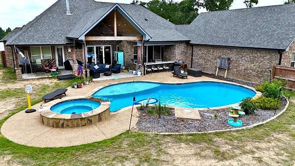 1.55 Acres of Land with Home for Sale in Athens, Texas