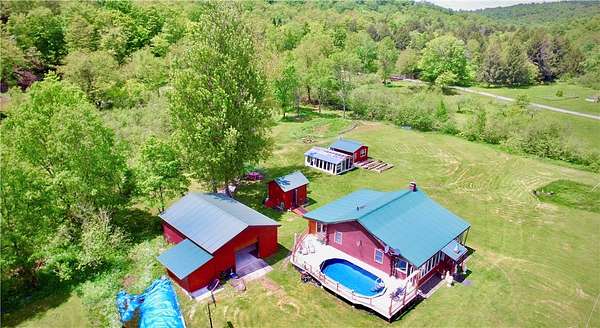 3.13 Acres of Residential Land with Home for Sale in Roscoe, New York