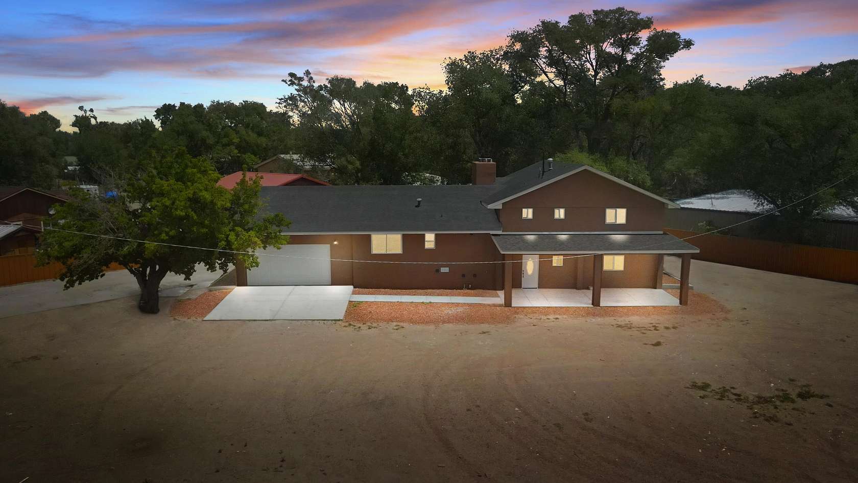 2 Acres of Residential Land with Home for Sale in Albuquerque, New Mexico