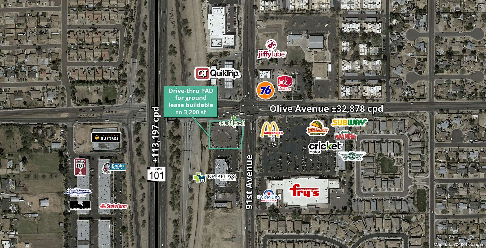 0.07 Acres of Land for Lease in Peoria, Arizona