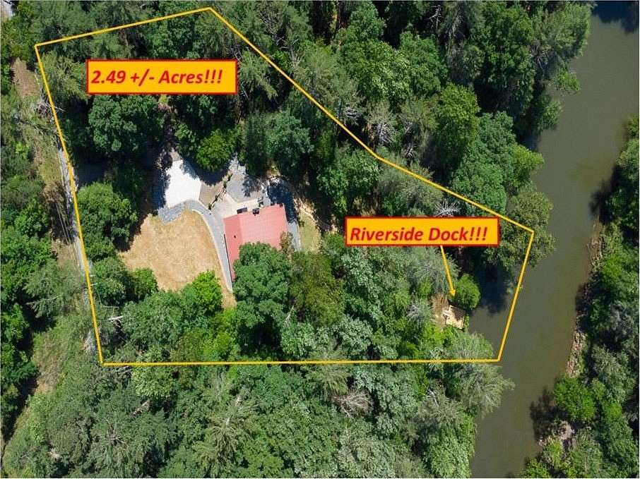2.49 Acres of Residential Land with Home for Sale in Ellijay, Georgia