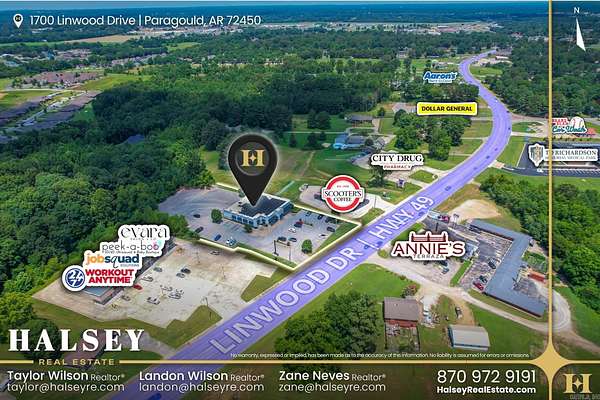 2.28 Acres of Improved Commercial Land for Sale in Paragould, Arkansas