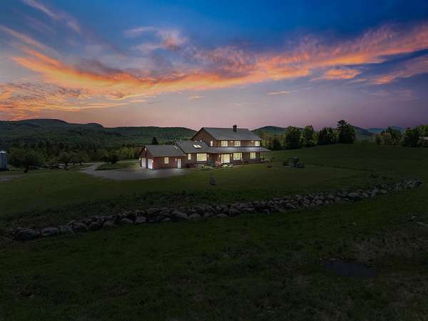 161 Acres of Agricultural Land with Home for Sale in Marshfield, Vermont