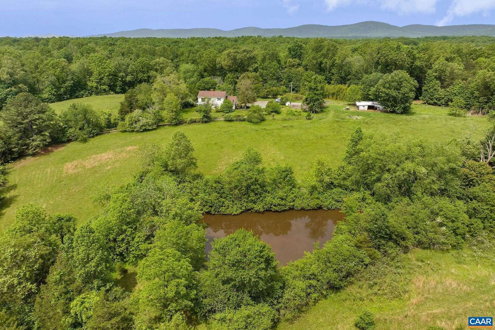 66.5 Acres of Land with Home for Sale in Gordonsville, Virginia