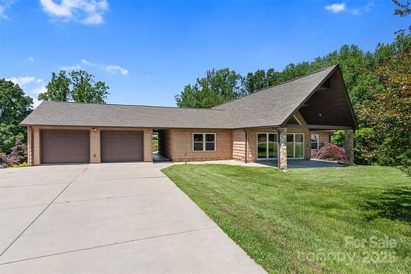 2.3 Acres of Residential Land with Home for Sale in Granite Falls, North Carolina