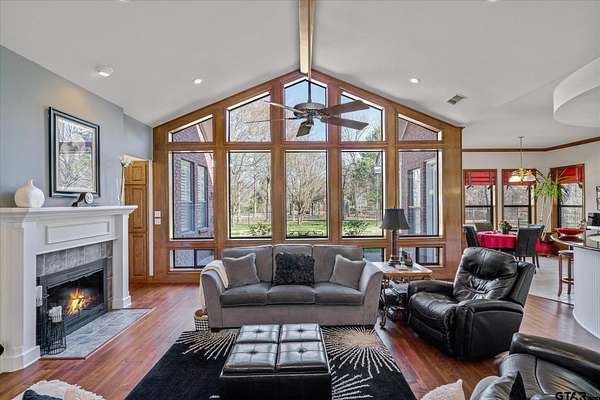 15.8 Acres of Land with Home for Sale in Mineola, Texas