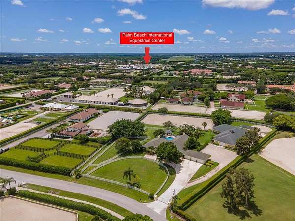 2.69 Acres of Residential Land with Home for Lease in Wellington, Florida