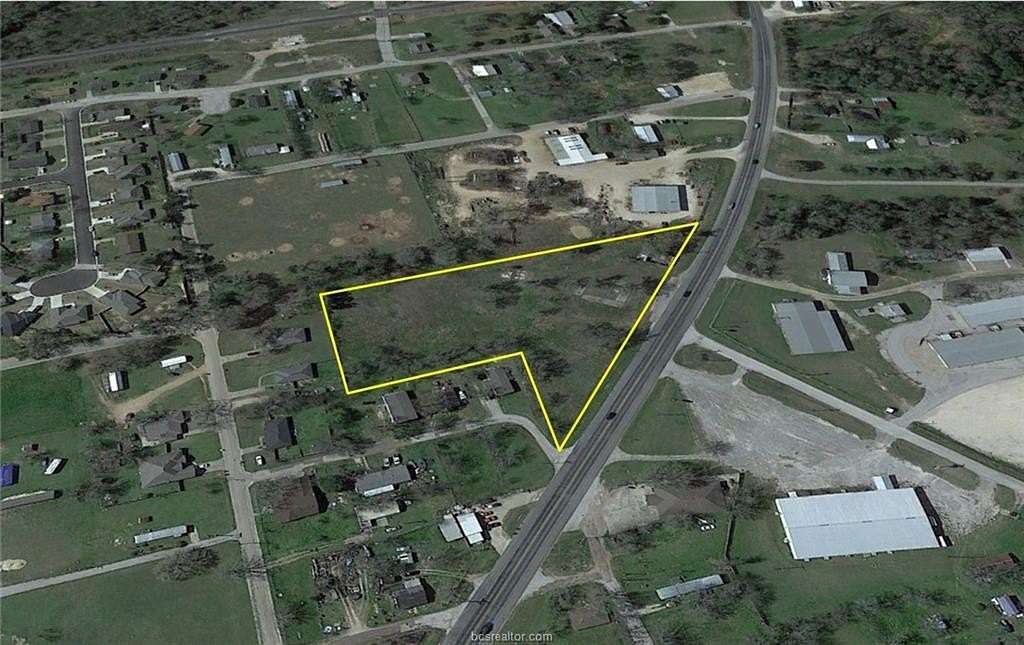 3.9 Acres of Commercial Land for Sale in Caldwell, Texas