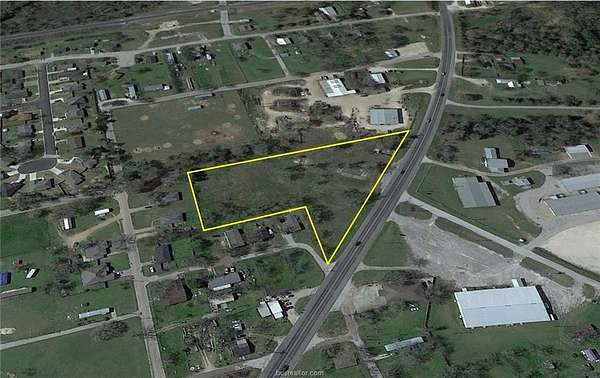 3.9 Acres of Commercial Land for Sale in Caldwell, Texas