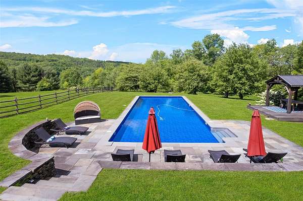 6.89 Acres of Residential Land with Home for Sale in Jeffersonville, New York