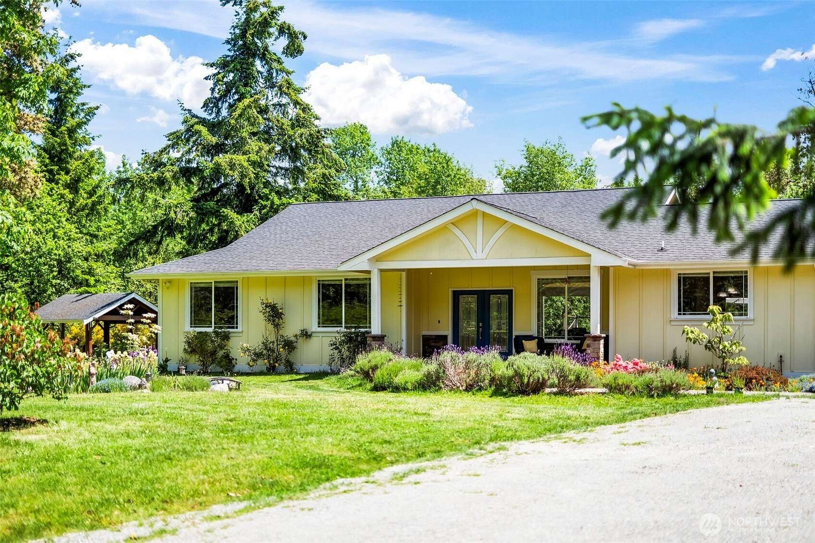 5 Acres of Residential Land with Home for Sale in Lakebay, Washington