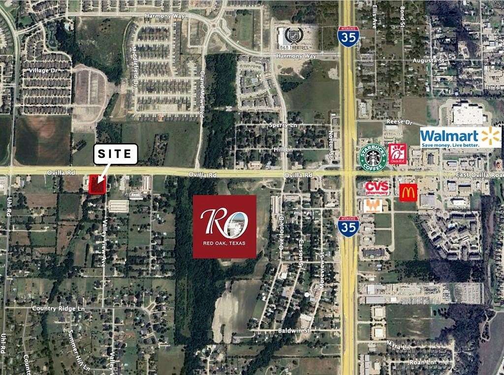 1.49 Acres of Commercial Land for Sale in Red Oak, Texas