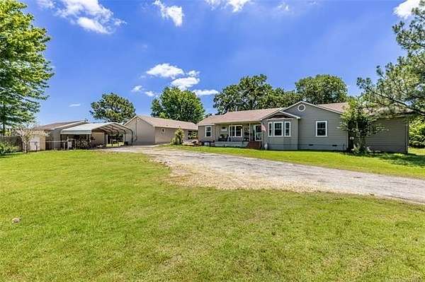 20 Acres of Land with Home for Sale in Chelsea, Oklahoma