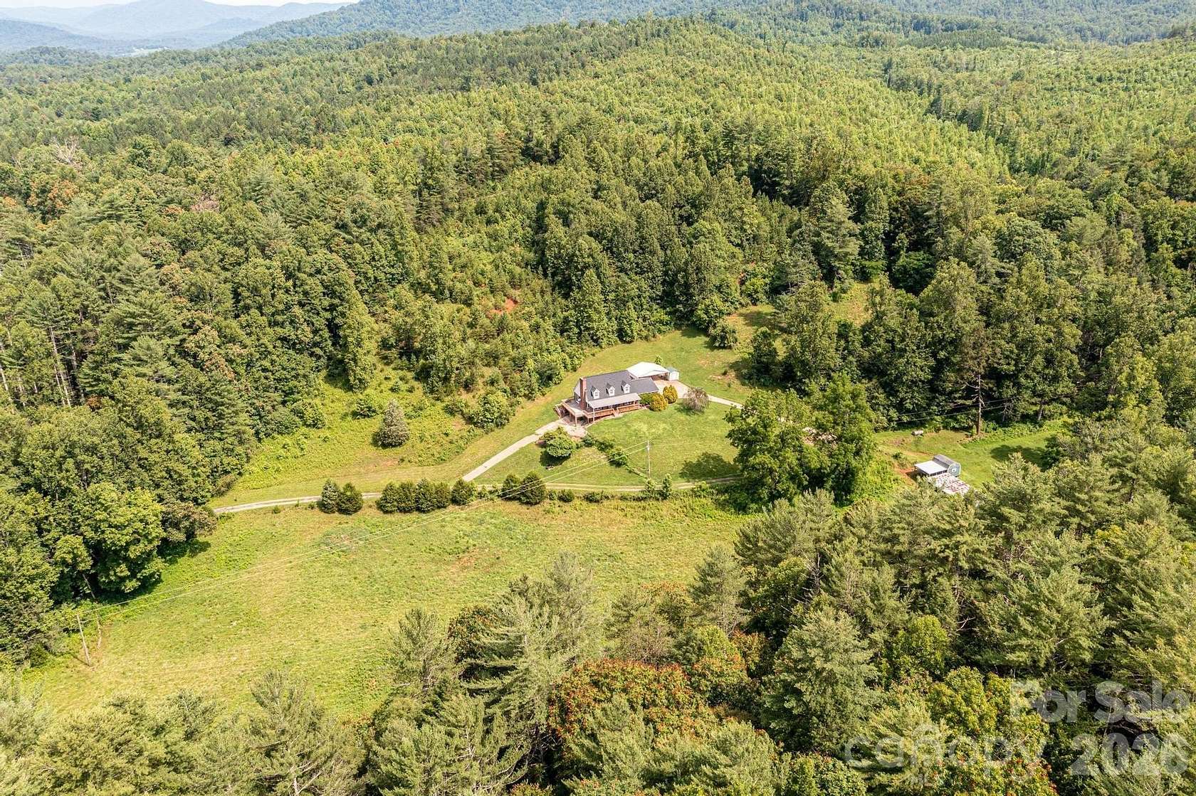 33.4 Acres of Land with Home for Sale in Boomer, North Carolina