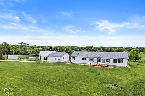 10 Acres of Land with Home for Sale in Williamsport, Indiana