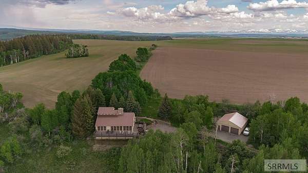 13.6 Acres of Recreational Land with Home for Sale in Ashton, Idaho