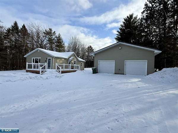 9.83 Acres of Residential Land with Home for Sale in Hibbing, Minnesota