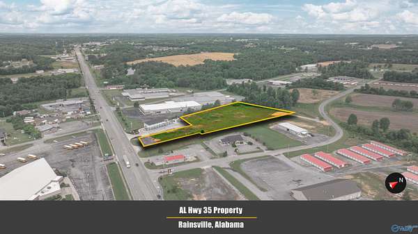 4.12 Acres of Mixed-Use Land for Lease in Rainsville, Alabama