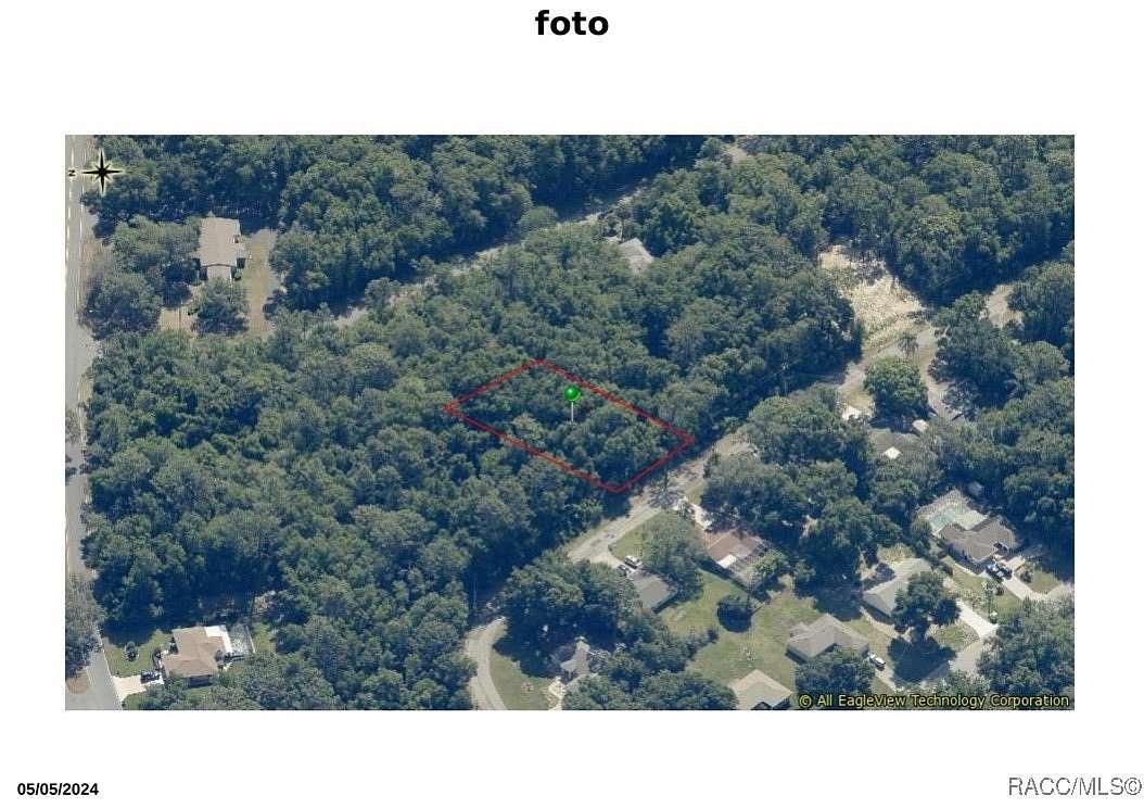 0.44 Acres of Residential Land for Sale in Citrus Springs, Florida