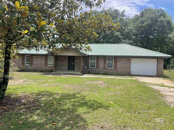 3.2 Acres of Residential Land with Home for Sale in Wilmer, Alabama