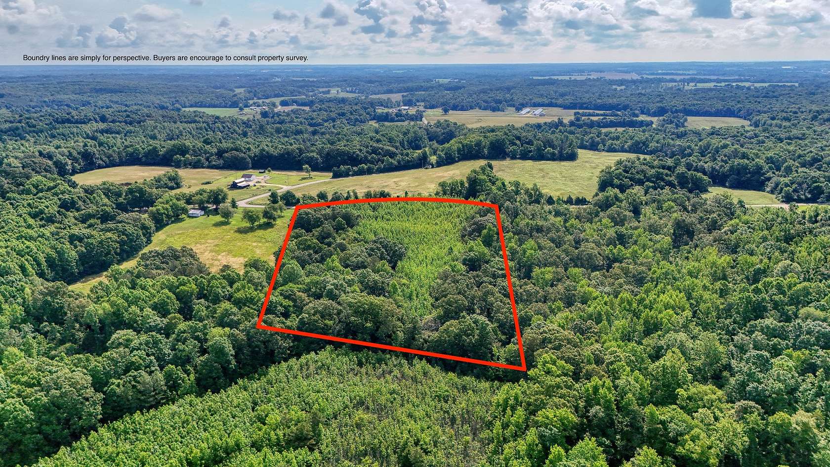 10.7 Acres of Land for Sale in Cottage Grove, Tennessee