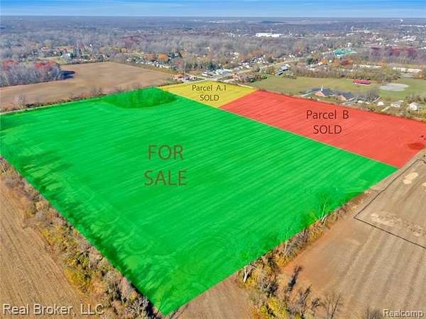 26.2 Acres of Agricultural Land for Sale in Belleville, Michigan