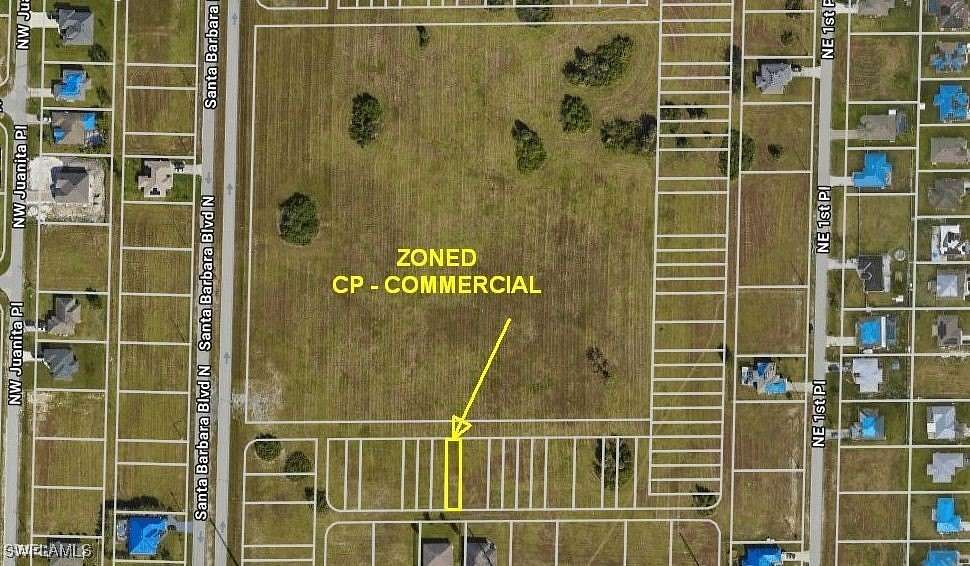 0.07 Acres of Mixed-Use Land for Sale in Cape Coral, Florida