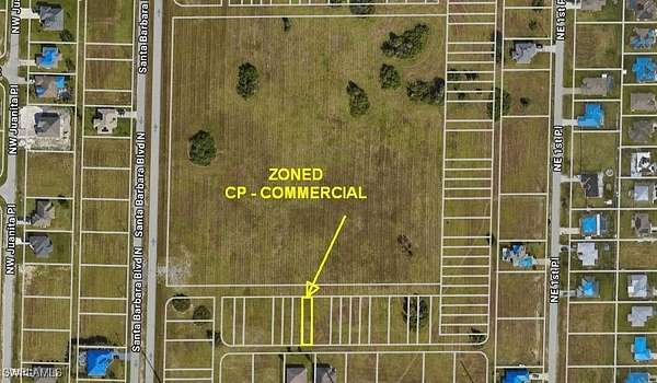 0.07 Acres of Mixed-Use Land for Sale in Cape Coral, Florida