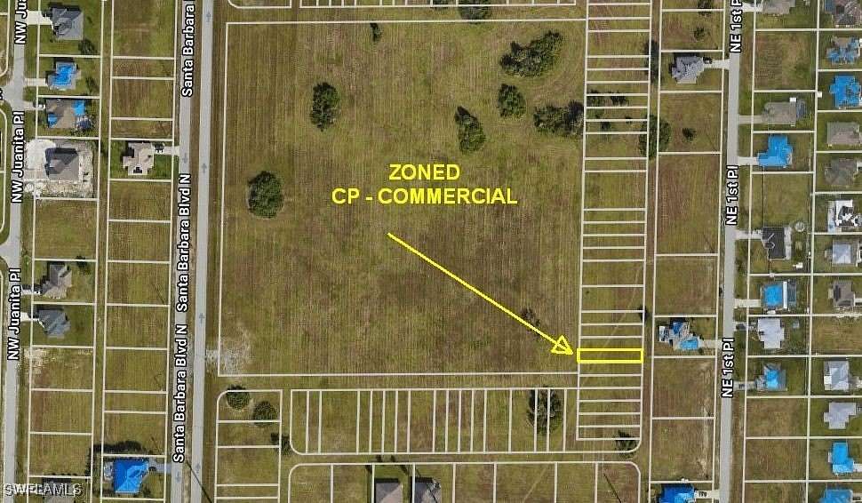 0.07 Acres of Mixed-Use Land for Sale in Cape Coral, Florida