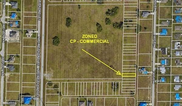 0.07 Acres of Mixed-Use Land for Sale in Cape Coral, Florida