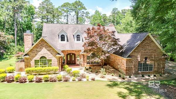 2 Acres of Residential Land with Home for Sale in Spanish Fort, Alabama