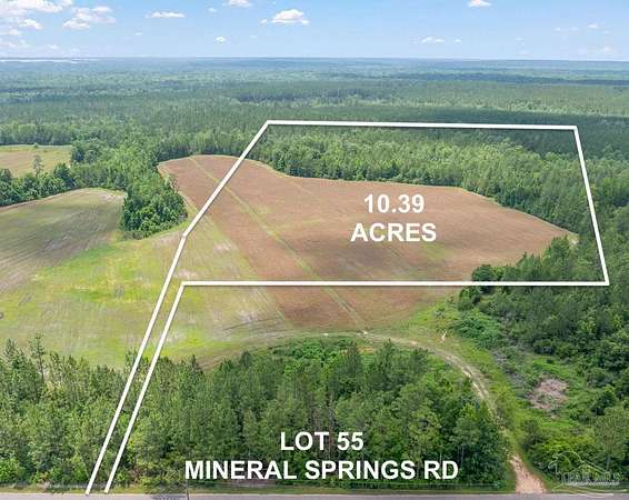 10.4 Acres of Land for Sale in Jay, Florida