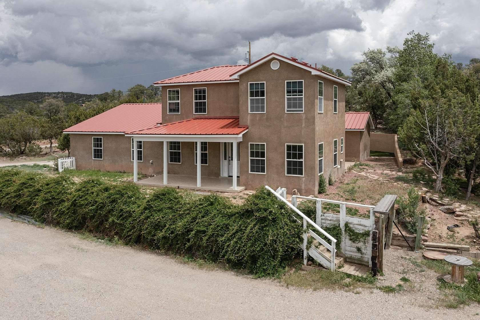 2 Acres of Residential Land with Home for Sale in Tijeras, New Mexico