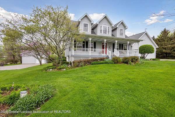 1.53 Acres of Residential Land with Home for Sale in Eaton Rapids, Michigan