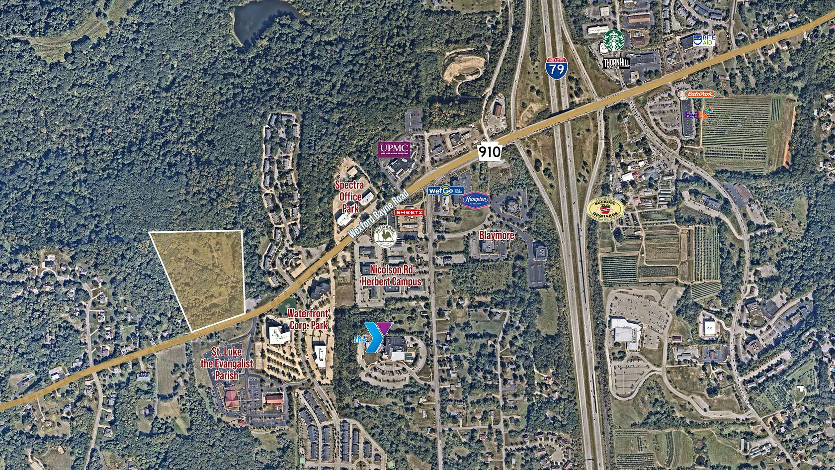 11.5 Acres of Land for Sale in Sewickley, Pennsylvania