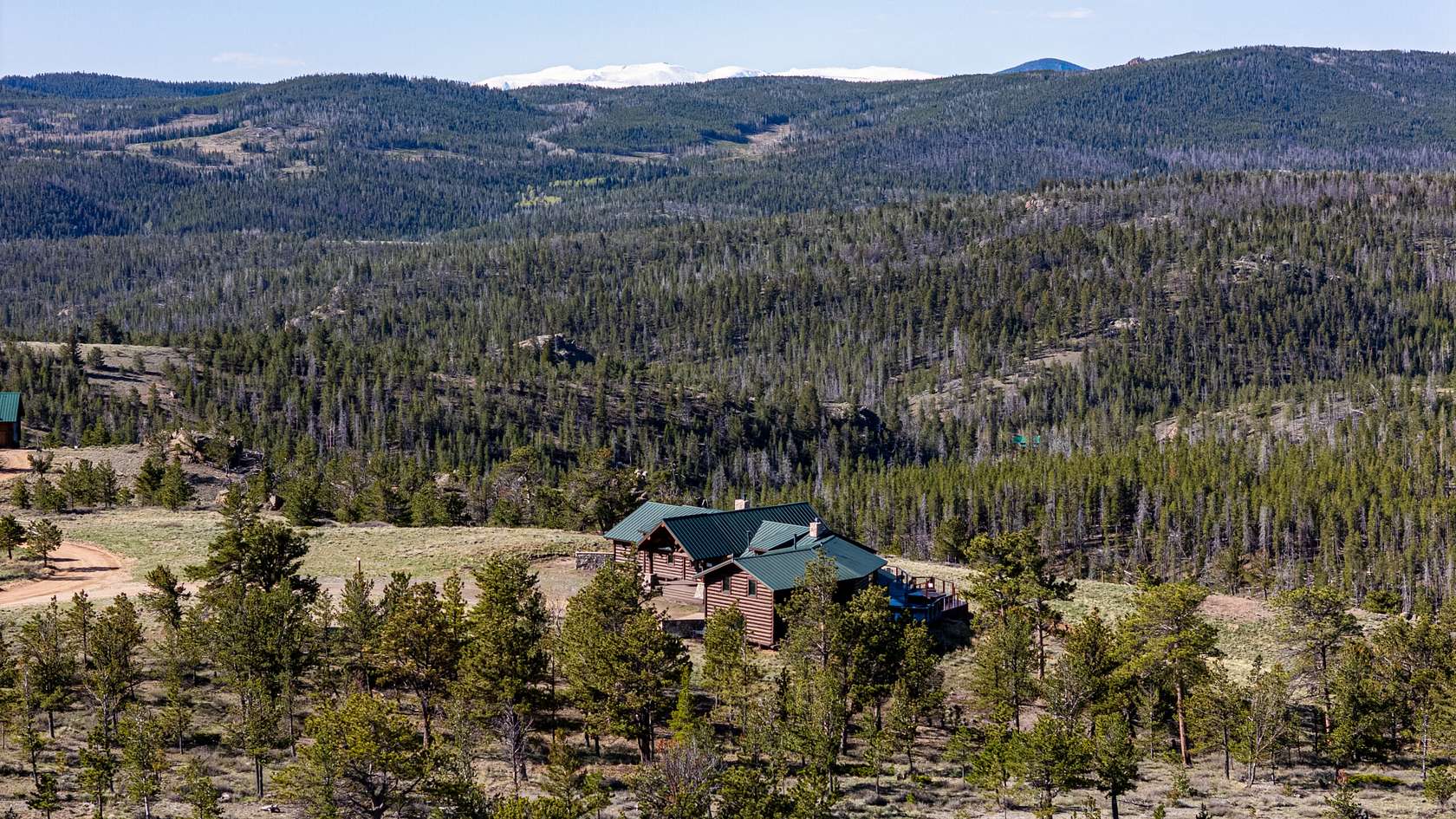 35 Acres of Recreational Land with Home for Sale in Tie Siding, Wyoming
