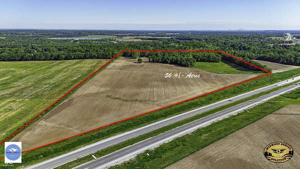 56.1 Acres of Agricultural Land for Sale in Martinsville, Indiana
