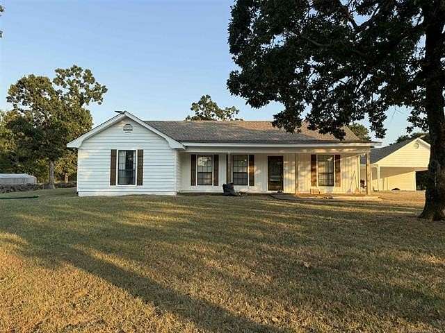 11.3 Acres of Land with Home for Sale in Stigler, Oklahoma
