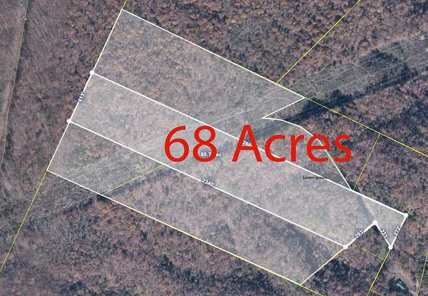 68 Acres of Recreational Land for Sale in Chattanooga, Tennessee