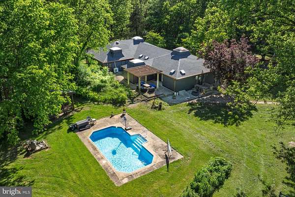 17.2 Acres of Land with Home for Sale in Shenandoah Junction, West Virginia