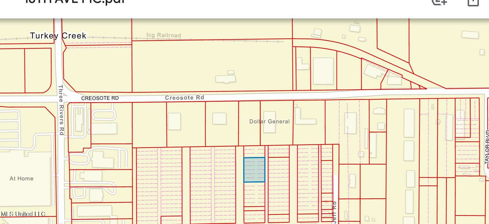 0.45 Acres of Residential Land for Sale in Gulfport, Mississippi