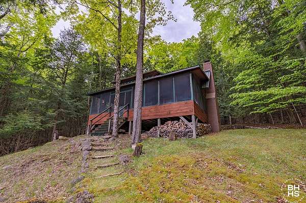 8.6 Acres of Residential Land with Home for Sale in Keene, New York