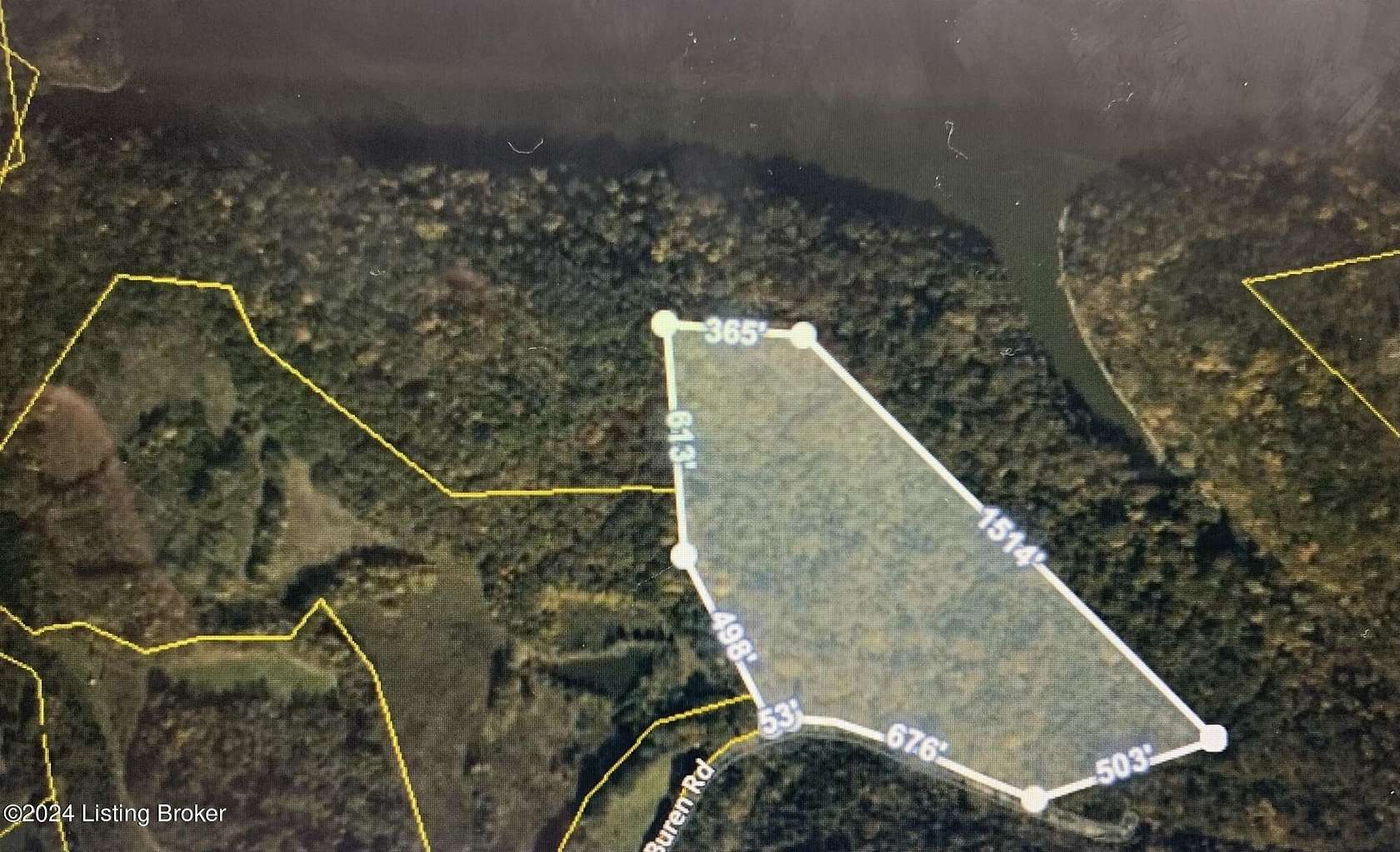 21 Acres of Recreational Land for Sale in Bloomfield, Kentucky