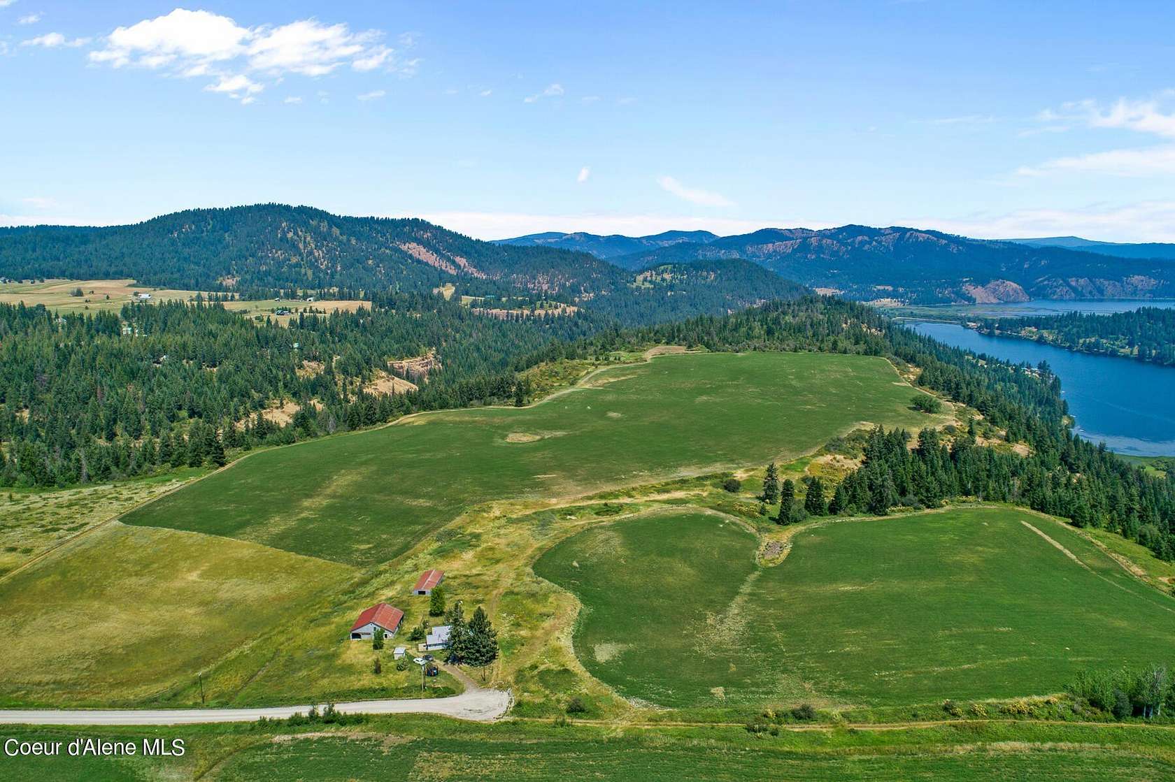 153 Acres of Land with Home for Sale in Harrison, Idaho