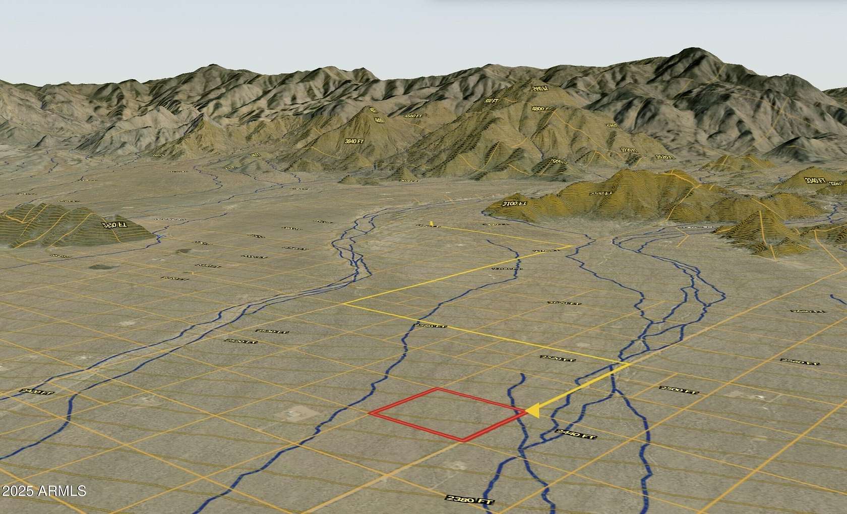 40 Acres of Recreational Land for Sale in Yucca, Arizona