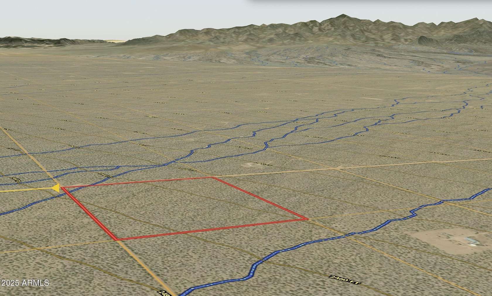 40 Acres of Recreational Land for Sale in Yucca, Arizona