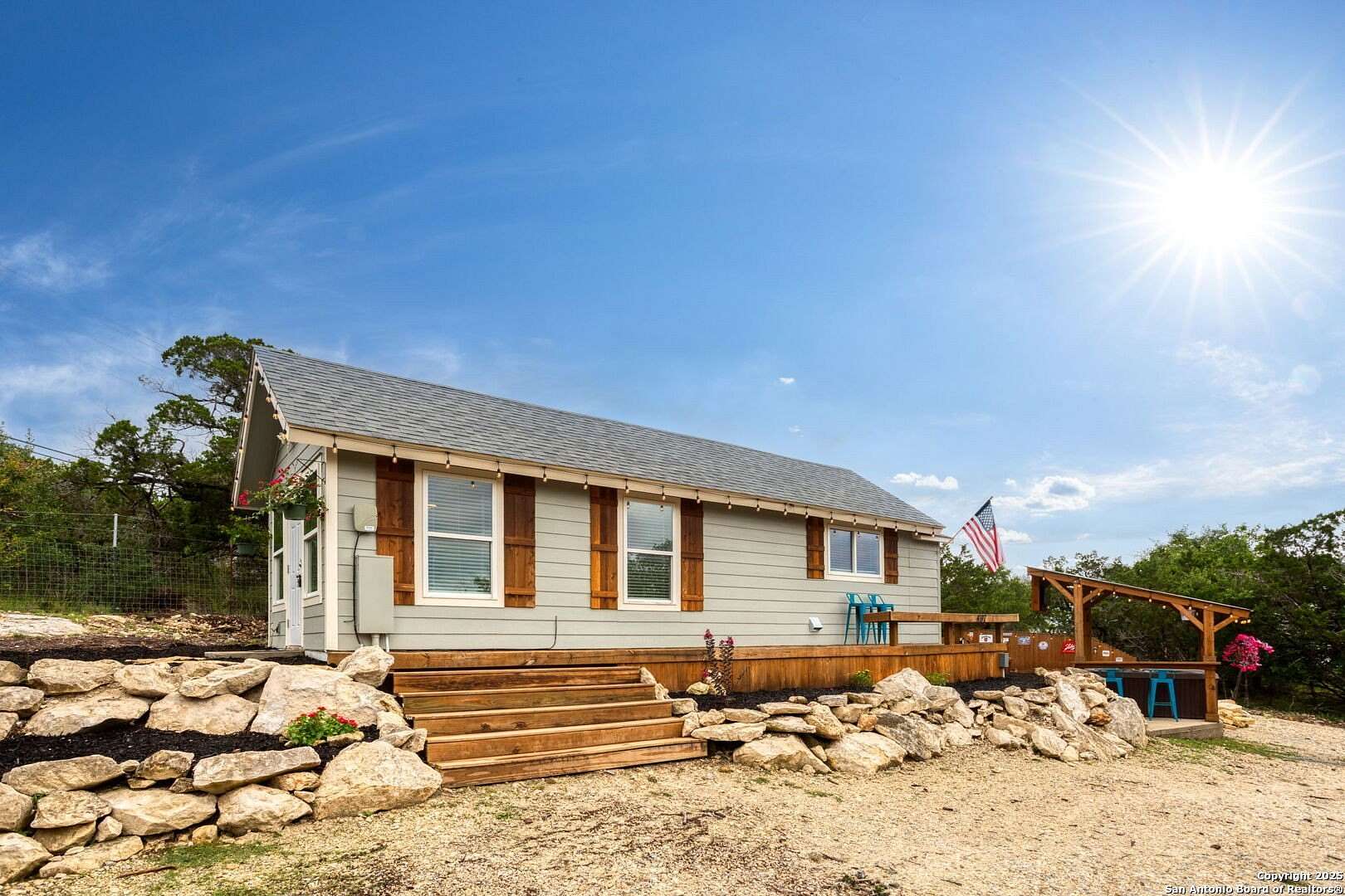 0.55 Acres of Residential Land with Home for Sale in Spring Branch, Texas