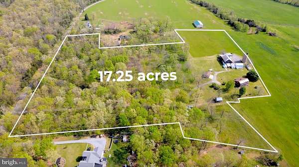 17.3 Acres of Land with Home for Sale in Kearneysville, West Virginia