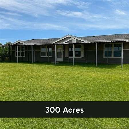 300 Acres of Land with Home for Sale in Atoka, Oklahoma