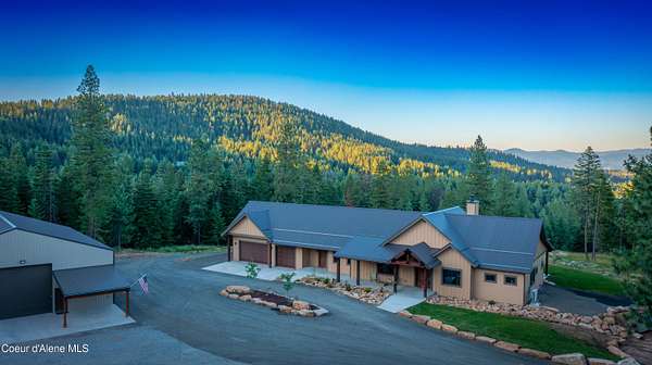 29.7 Acres of Land with Home for Sale in Coeur d'Alene, Idaho